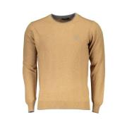 Elegant Ronde Hals Sweater Gerecyclede Vezels North Sails , Brown , He...