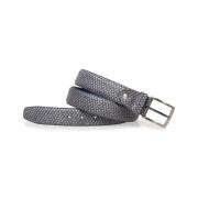 Leren Riem Cfm-10083 Floris van Bommel , Gray , Heren