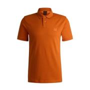 Casual Polo Shirt Passenger Collection Boss Orange , Orange , Heren