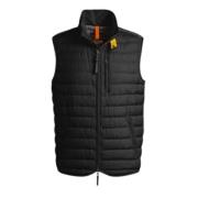 Zwarte Gewatteerde Mouwloze Jas Perfect Parajumpers , Black , Heren