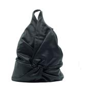 Zwarte Tas met Knoop Detail Vic Matié , Black , Dames