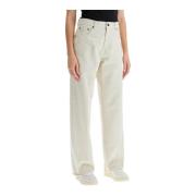 Relaxed Fit Bonnie Jeans Haikure , Beige , Dames