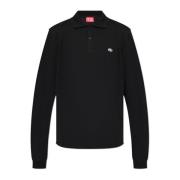 Polo T-Rejust-Ls-Doval-Pj Diesel , Black , Heren