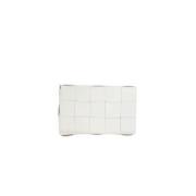 Witte Maxi Intrecciato Schoudertas Bottega Veneta , White , Dames