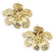 Dames Sieraden Earring Flower Big Notre-v , Yellow , Dames