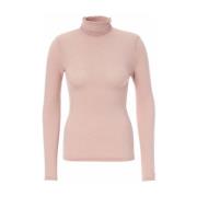 Edge Top Lange Mouw JC Sophie , Pink , Dames