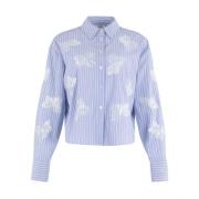 Lange Mouw Blouse Anna Van Toor , Blue , Dames