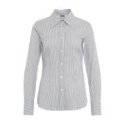 Grijze Shirts Aw24 Dameskleding Mauro Grifoni , White , Dames