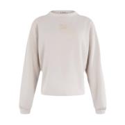 Randy Sweatshirt Moscow , Beige , Dames