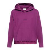 Hoodie met logo Saint Laurent , Purple , Heren