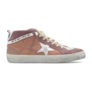 Ankle-high Sneakers `Star Double Quarter` Golden Goose , Pink , Dames