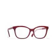 Rode Optische Frame Stijlvol en veelzijdig Chanel , Red , Dames