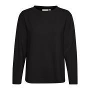 Zachte Crewneck Sweatshirt, Zwart InWear , Black , Dames