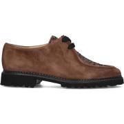 Bruine Suède Veterschoenen Brunate , Brown , Dames