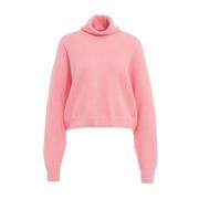 Rose Gebreide Kleding Aw24 Crush , Pink , Dames