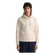 Tonal Shield Hoodie Gant , Beige , Dames