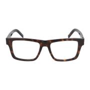 Vierkante Frame Bril SL M10_B Saint Laurent , Brown , Unisex