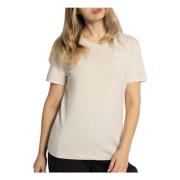 Amerikaanse Klassiekers T-shirt Champion , Beige , Dames