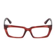 Rechthoekige Acetaatbril Miu Miu , Red , Unisex