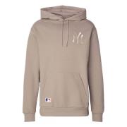 League Essentials Os Hoody New York Yankees Hoodie New Era , Brown , H...