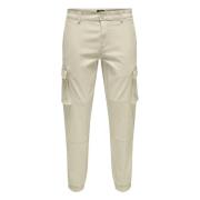 Lange broek Only & Sons , Beige , Heren