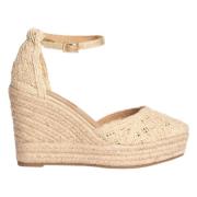 Sandalettes met hak Corina , Beige , Dames