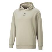 Sportswear Better Hoodie Fl Pebble Hoodie Puma , Beige , Heren