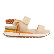 Platte Sandalen Gioseppo , Beige , Dames