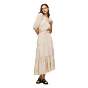 Maxi Dresses Pepe Jeans , Beige , Dames