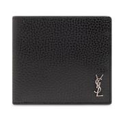 Bifold portemonnee Saint Laurent , Black , Heren