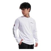 Lange mouwen T-shirt Champion , White , Heren