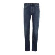 Slim Fit Denim Jeans Jacob Cohën , Blue , Heren