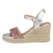 Esparto wedges Mtng , Multicolor , Dames