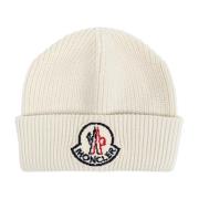 Pet met logopatch Moncler , Beige , Heren