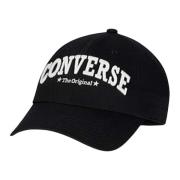 Heritage Graphic 6 Panel Baseball Cap Converse , Black , Unisex