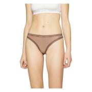 Bikini Bottom Calvin Klein , Brown , Dames