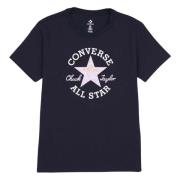 Chuck Patch Infill Tee T-shirt Converse , Black , Dames