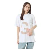 Elisa T-Shirt - Stijlvol en comfortabel damesshirt Guess , White , Dam...