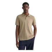 Polo met korte mouwen Gant , Brown , Heren