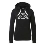 Mooie Corporate Wo Hoodie Kappa , Black , Dames