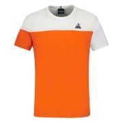 T-Shirts le coq sportif , Orange , Heren