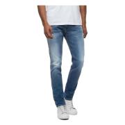 Lange broek Replay , Blue , Heren