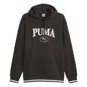 Team Hoodie Puma , Black , Heren