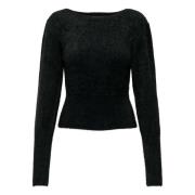 Ella Sweater Only , Black , Dames