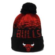 NBA Chicago Bulls Sport Knit Pompom Wool Cap New Era , Multicolor , He...