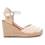 Esparto wedges Xti , White , Dames