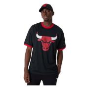 Chicago Bulls T-shirt New Era , Black , Heren