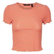 T-shirt Vero Moda , Orange , Dames