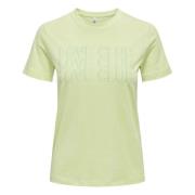 T-shirt Only , Green , Dames