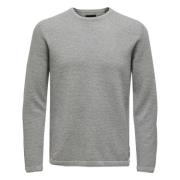 Hoodie Only & Sons , Gray , Heren